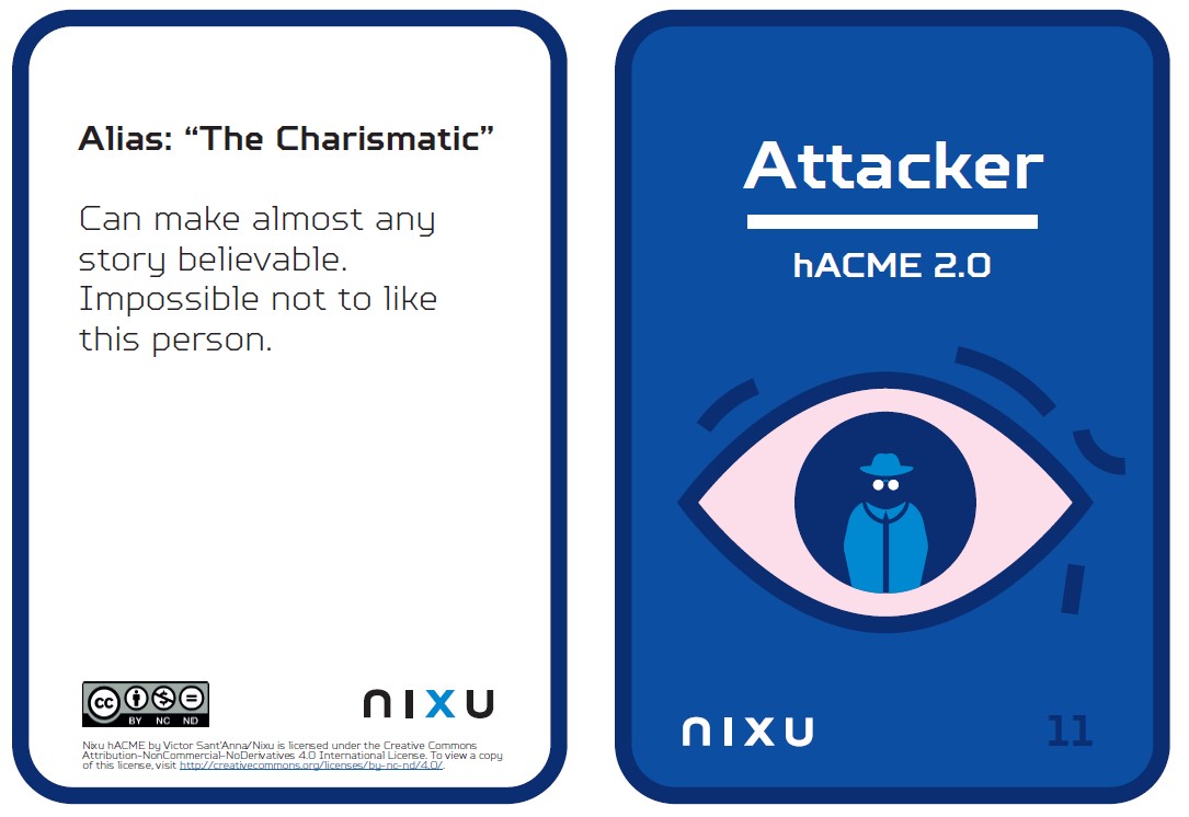 hacme-attacker social engineering cards