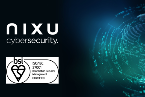 Nixu logo and ISO27001 certification logo